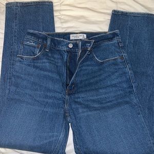 Abercrombie and Fitch Straight Leg Jeans 6/28
